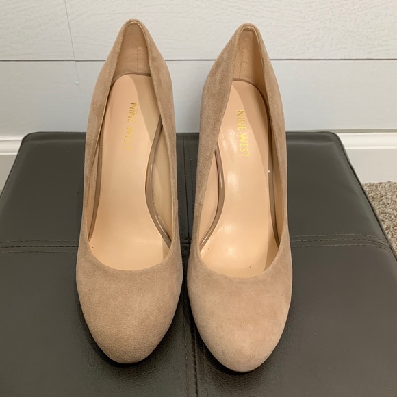 Nine West Shoes - Nine West Nude Heels Size 8